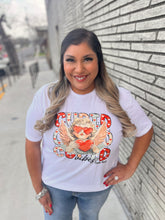 Load image into Gallery viewer, Cupid Vibes Graphic Tee- Red