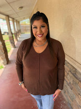 Load image into Gallery viewer, Butter Sweater -Chocolate