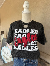 Load image into Gallery viewer, MASCOT REPEAT PUFF LEOPARD SPIRIT TEE