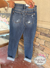 Load image into Gallery viewer, Georgia Judy Blue Boyfriend Denim