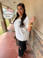 Load image into Gallery viewer, MADELINE TOP -WHITE