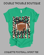 Load image into Gallery viewer, COQUETTE FOOTBALL SPIRIT TEE