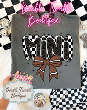 Load image into Gallery viewer, MINI CHECKER FOOTBALL SPIRIT TEE