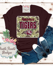 Load image into Gallery viewer, CAMO SCHOOL SPIRIT TEE