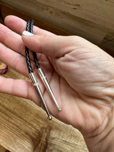 Load image into Gallery viewer, Kingman Turquoise Bolo with Sterling silver