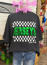 Load image into Gallery viewer, MASCOT CHECKER METALLIC PUFF SPIRIT TEE