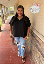 Load image into Gallery viewer, MADELINE TOP -BLACK