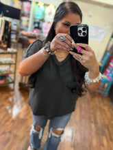 Load image into Gallery viewer, HARPER TOP BASIC -Charcoal