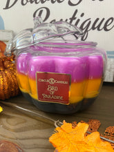 Load image into Gallery viewer, Bird of Paradise Pumpkin Candle By: Circle E