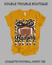 Load image into Gallery viewer, COQUETTE FOOTBALL SPIRIT TEE