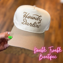 Load image into Gallery viewer, Howdy Darling Cap -Tan