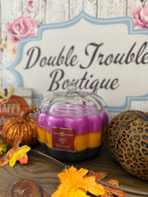 Load image into Gallery viewer, Bird of Paradise Pumpkin Candle By: Circle E