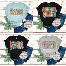 Load image into Gallery viewer, SCHOOL DALMATION DOODLE TEE