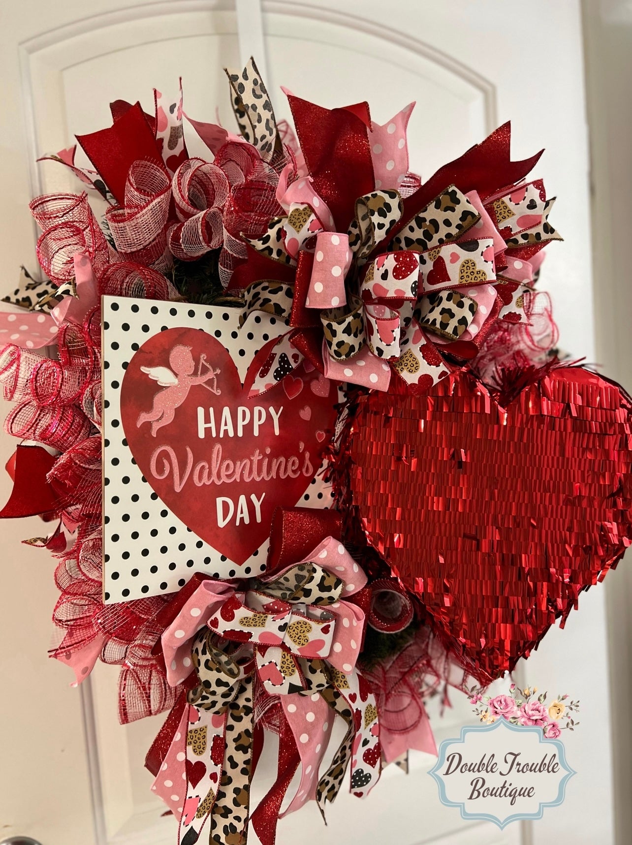 Valentines Lux Wreath #2 – Double Trouble Boutique