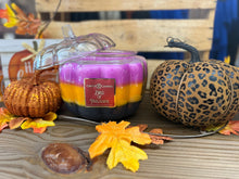 Load image into Gallery viewer, Bird of Paradise Pumpkin Candle By: Circle E
