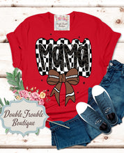 Load image into Gallery viewer, MAMA CHECKER FOOTBALL SPIRIT TEE