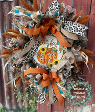 Load image into Gallery viewer, Hello Fall Super Lux Wreath