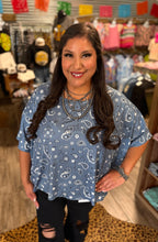 Load image into Gallery viewer, Pretty in Paisley Top