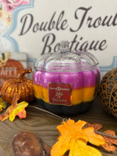 Load image into Gallery viewer, Bird of Paradise Pumpkin Candle By: Circle E