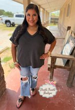 Load image into Gallery viewer, HARPER TOP BASIC -Charcoal