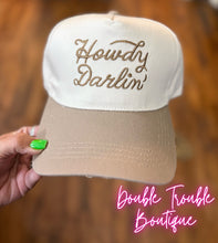 Load image into Gallery viewer, Howdy Darling Cap -Tan