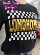 Load image into Gallery viewer, MASCOT CHECKER METALLIC PUFF SPIRIT TEE