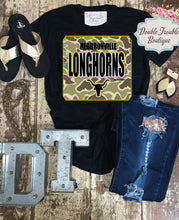 Load image into Gallery viewer, CAMO SCHOOL SPIRIT TEE