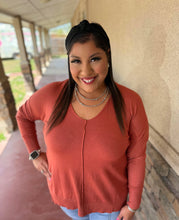 Load image into Gallery viewer, Butter Sweater -Rust