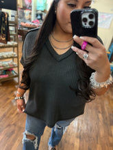 Load image into Gallery viewer, HARPER TOP BASIC -Charcoal