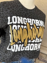 Load image into Gallery viewer, MASCOT REPEAT PUFF LEOPARD SPIRIT TEE