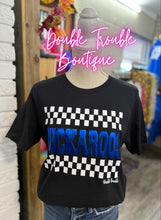 Load image into Gallery viewer, MASCOT CHECKER METALLIC PUFF SPIRIT TEE