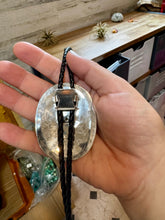 Load image into Gallery viewer, Kingman Turquoise Bolo with Sterling silver