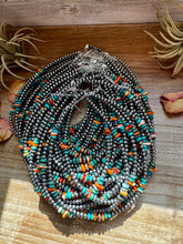 Load image into Gallery viewer, All Around - 4 mm Sterling silver pearls choker