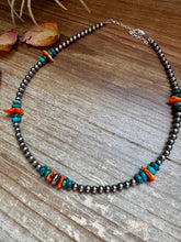 Load image into Gallery viewer, All Around - 4 mm Sterling silver pearls choker