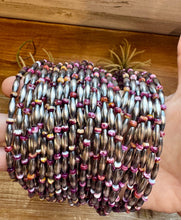 Load image into Gallery viewer, Sterling Silver Torpedo & Purple Spiny Oyster Choker – 14-Inch