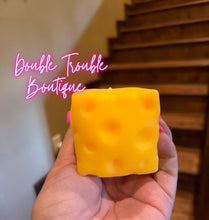 Load image into Gallery viewer, SMALL SQUISHY CHEESE CUBE