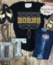 Load image into Gallery viewer, BOOT STITCH & GLITTER -SPIRIT TEE
