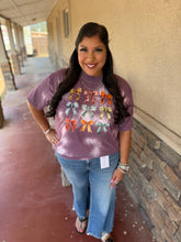 Load image into Gallery viewer, THANKFUL BOWS BLEACHED TEE
