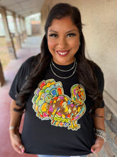 Load image into Gallery viewer, COLORFUL TURKEY GRAPHIC TEE
