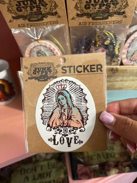 Junk Gypsy Guadalupe Sticker