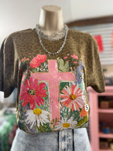 Load image into Gallery viewer, Spring Cross Leopard Tee
