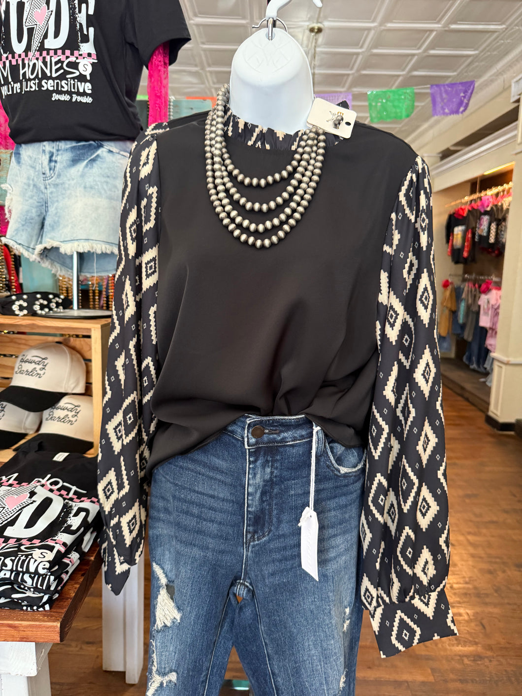Aztec Queen Top