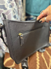 Load image into Gallery viewer, CHECKER LEATHER PURSE- CROSSBODY
