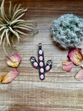 Load image into Gallery viewer, pink Conch Cactus Pendant

