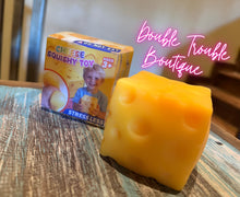 Load image into Gallery viewer, SMALL SQUISHY CHEESE CUBE
