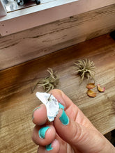 Load image into Gallery viewer, Half Cluster Earrings – Pink Dahlia &amp; Sterling Silver
