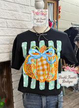 Load image into Gallery viewer, Fall Dot Pumpkin Tee
