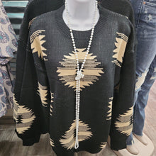 Load image into Gallery viewer, PAINT IT AZTEC SWEATER
