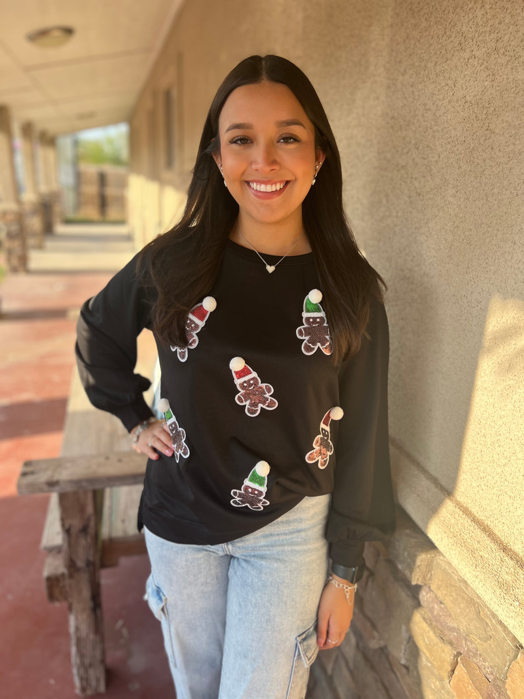 GINGERBREAD MAN SWEATER