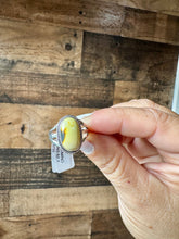 Load image into Gallery viewer, Small Ring - Size 7 - Palomino Turquoise &amp; sterling silver
